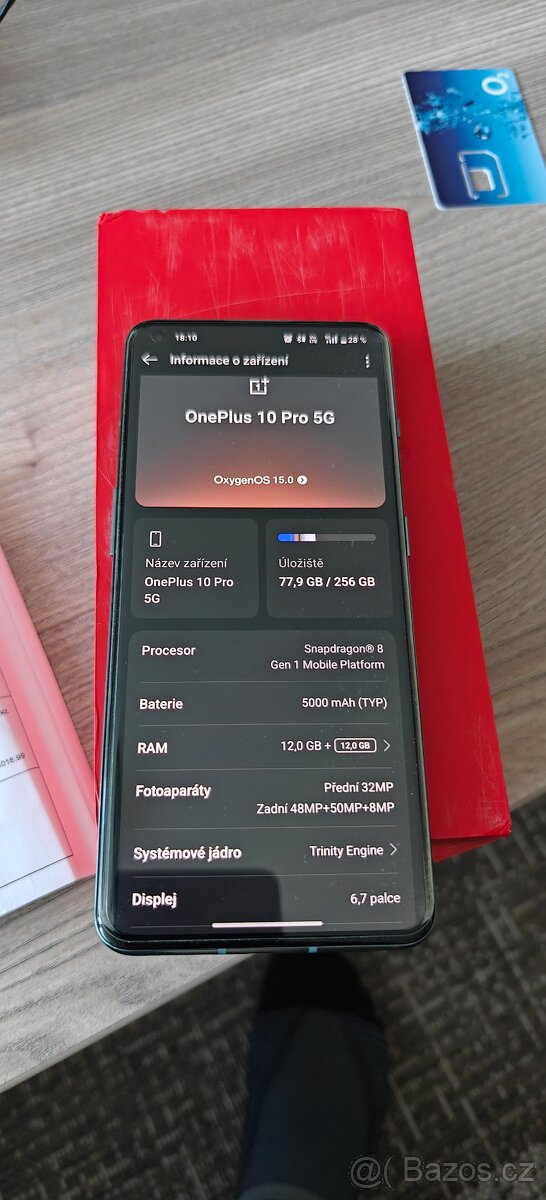 OnePlus 10 Pro 5G, 12GB | 256GB | Dual-SIM | Pine Green