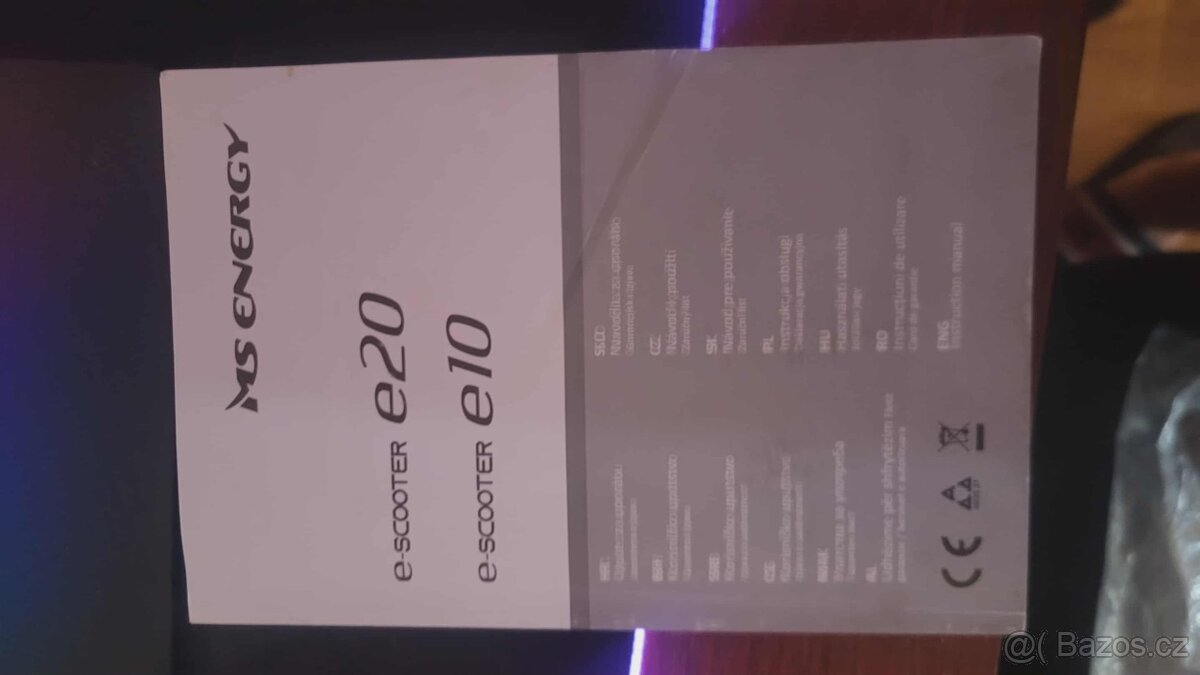 Kolobezka ms energy e10