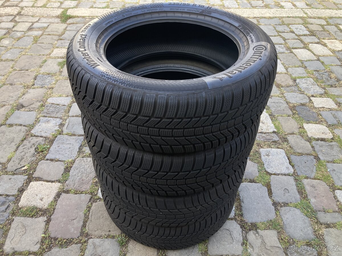 4ks zimních pneumatik CONTINENTAL 235/55R18 100H DOT2022