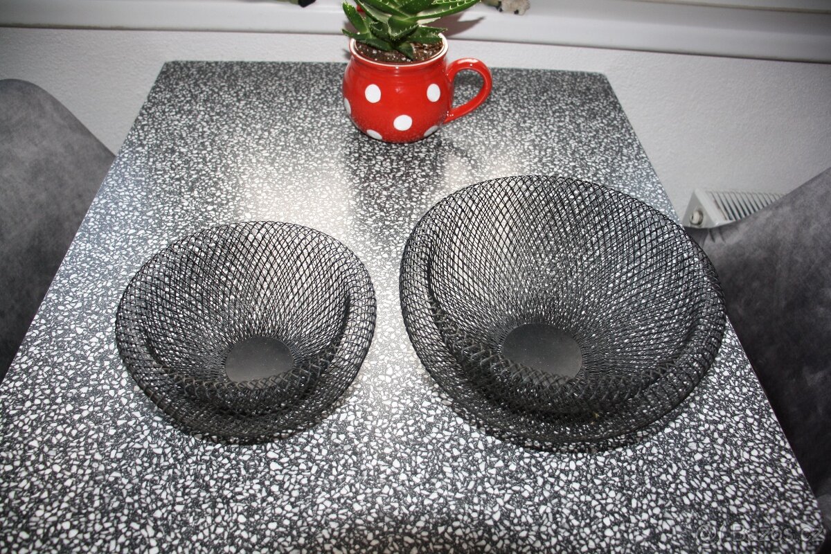 Designová mísa na ovoce, 2 ks