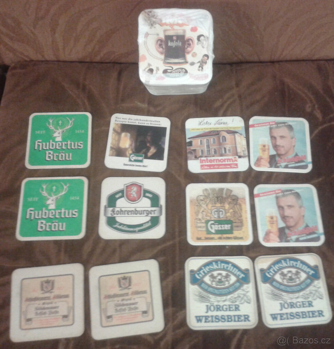 Staré pivní tácky