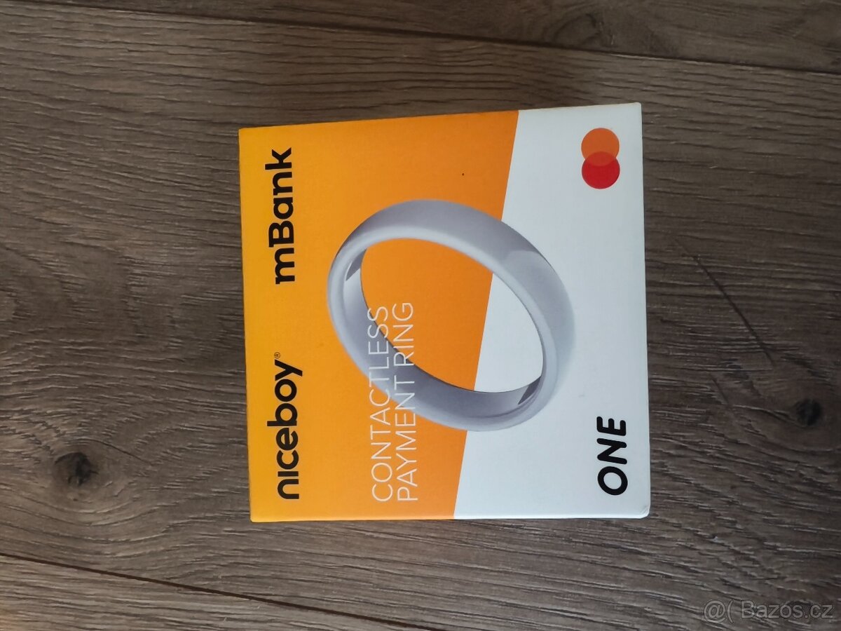 Platební prsten Niceboy One bílý