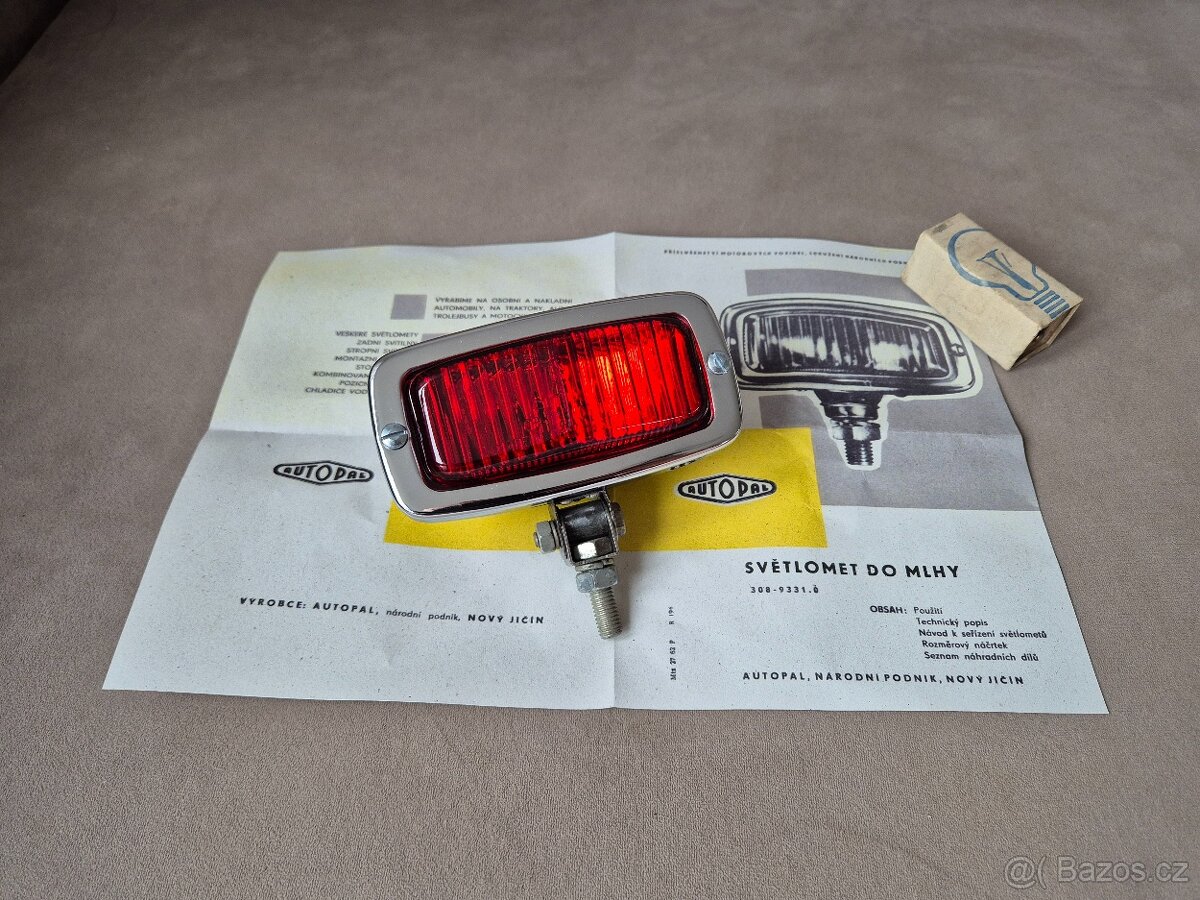 mlhové světlo mlhovka škoda MB 100 Octavia Tatra Volha VW