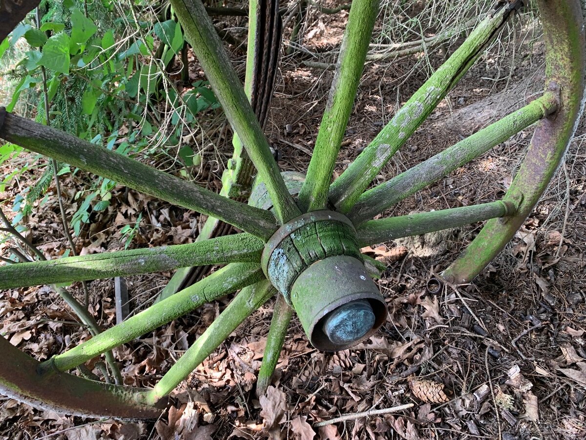 Kočár, žebřiňák náprava Wien