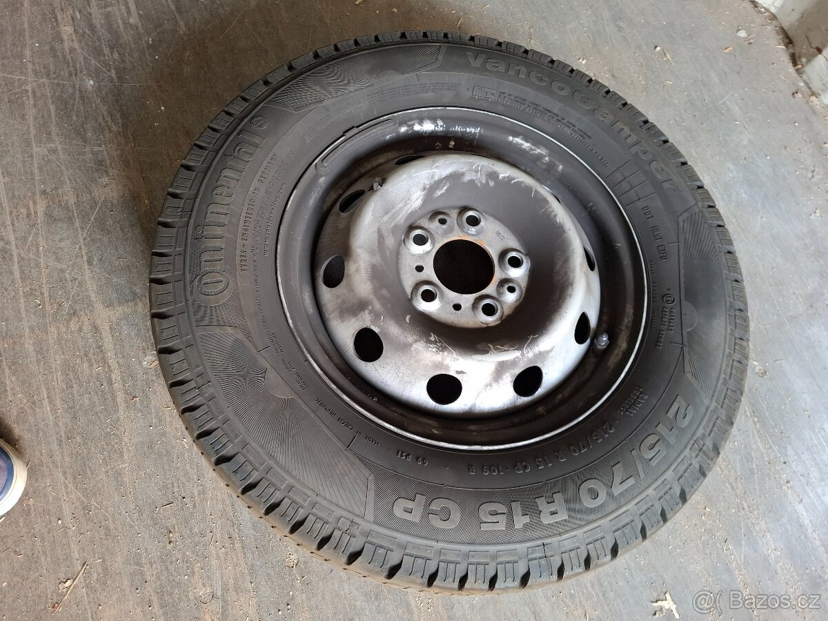 Sada kol Ducato, Jumper, Boxer 15" 5x118 215/70/15