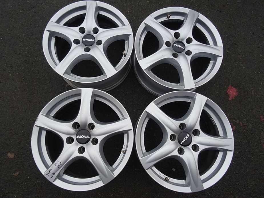Alu disky Ronal, 16", 5x112, ET 35, šířka 7J