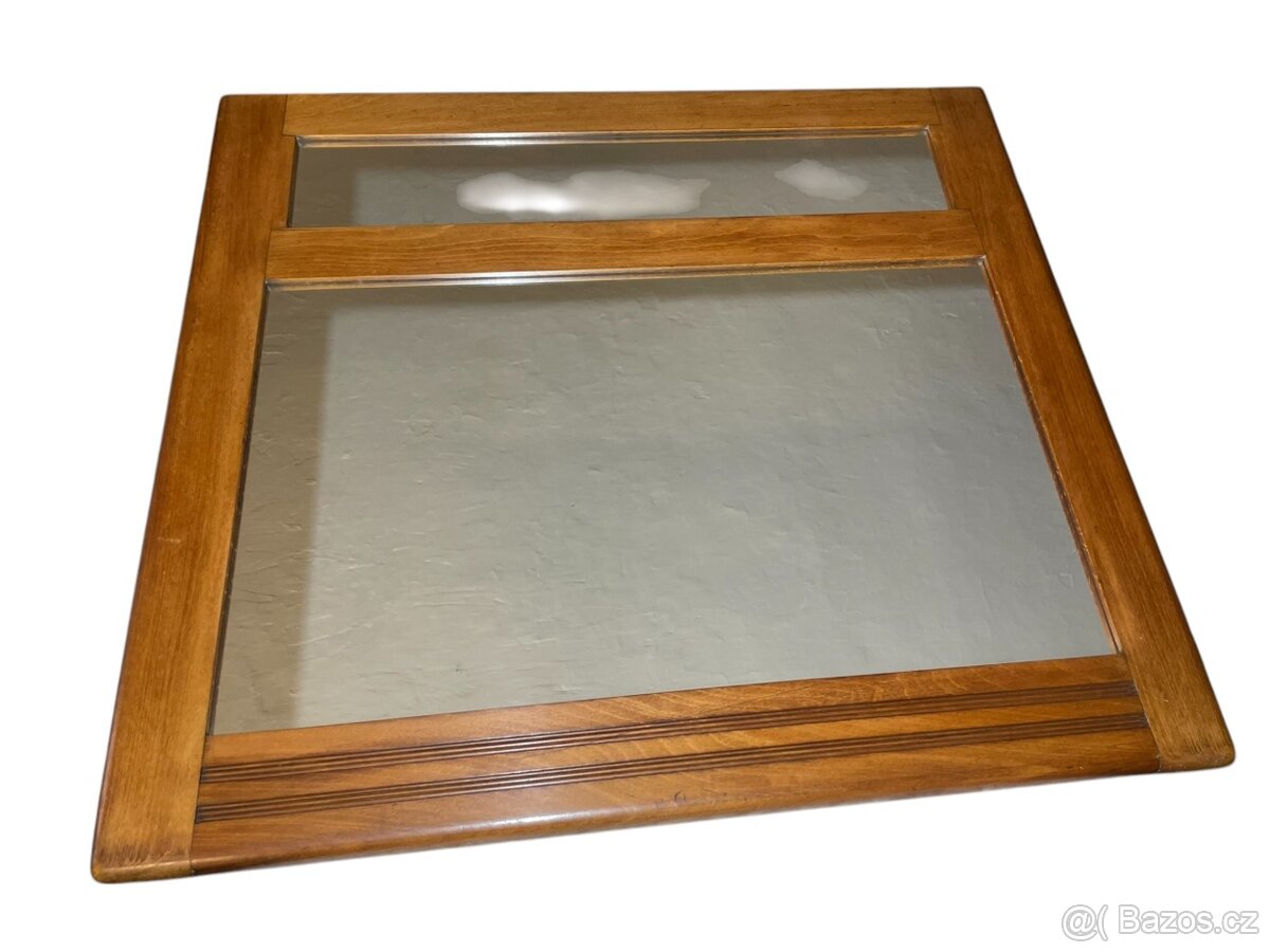 Starožitné zrcadlo dvoukomorové – Art Deco