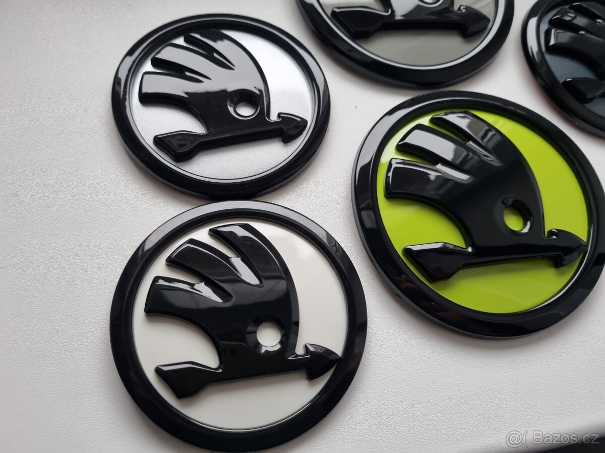 Farebné znaky - logo na ŠKODA