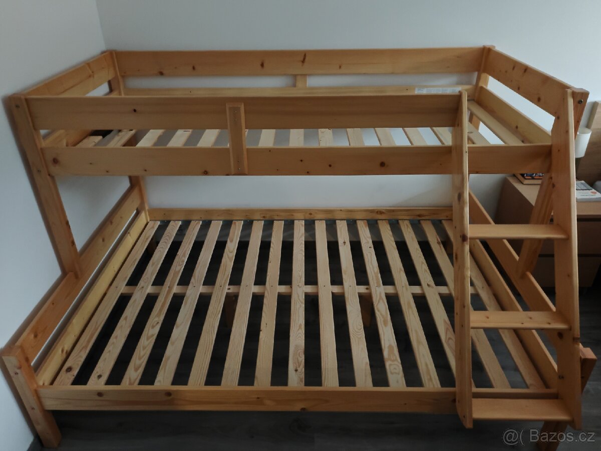 Palanda 200x90x140 Jysk včetně matrací Ikea