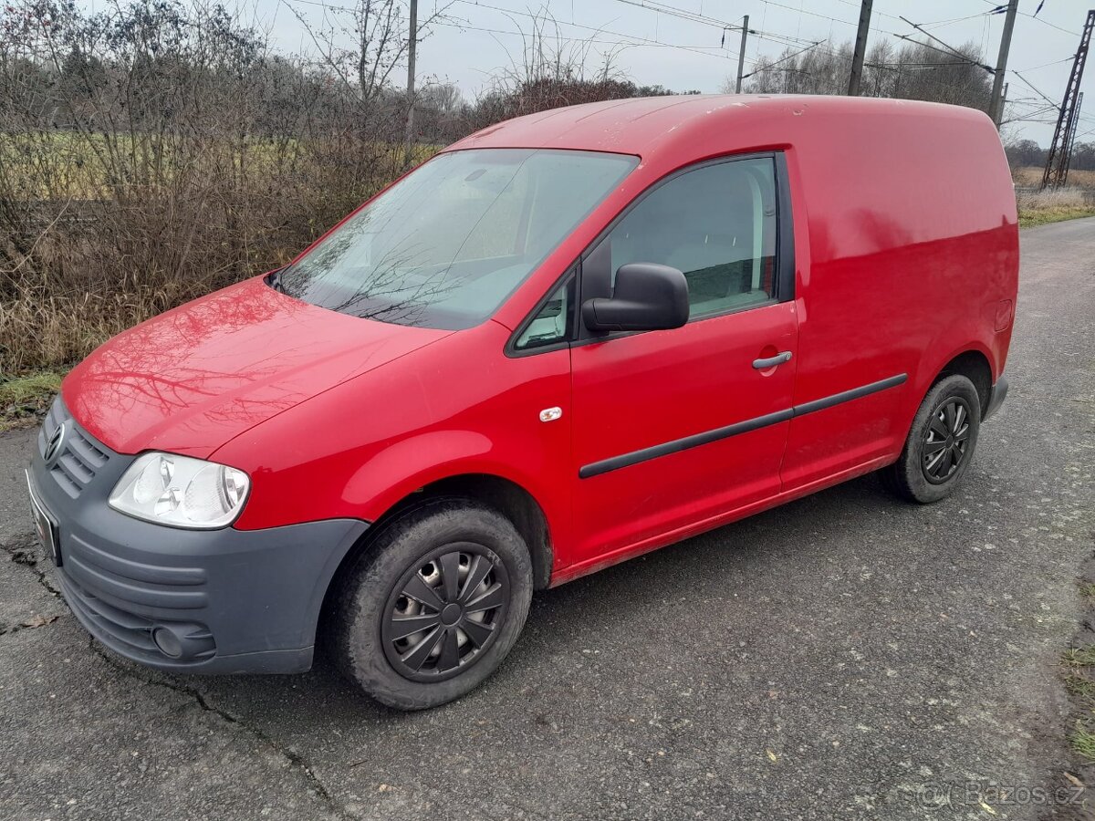 Vw caddy 2.0sdi nová STK serviska tažné zařízení