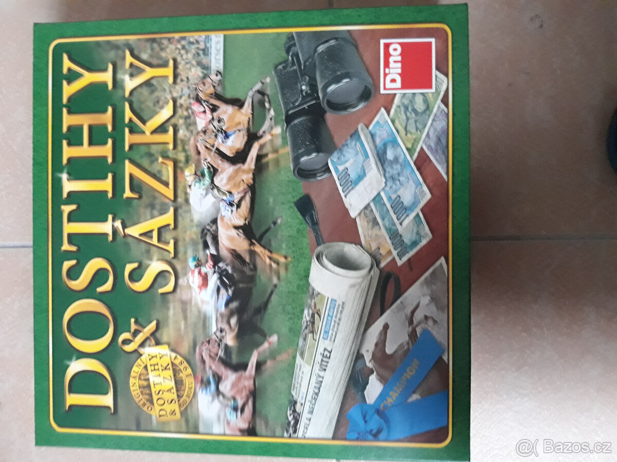 Dostihy a sázky - výborný stav - jako nová