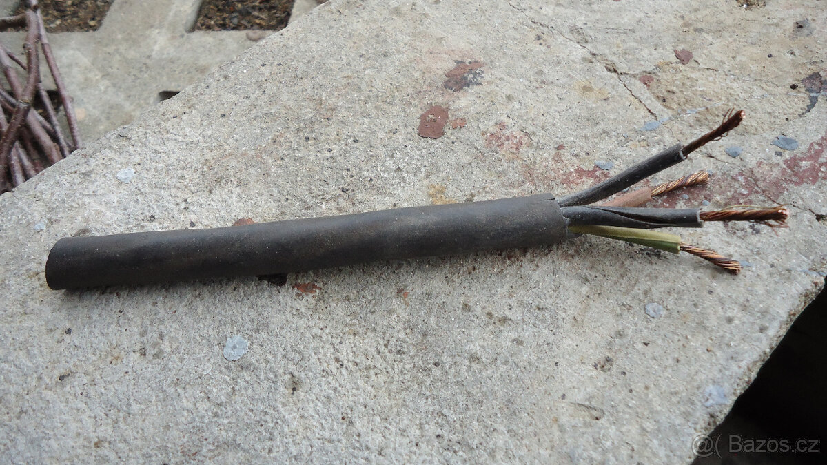 prodám gumový kabel