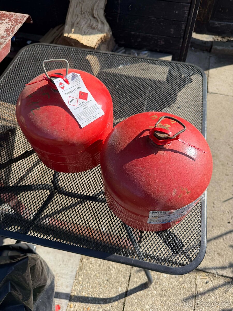 Plynová láhev 2kg 3x