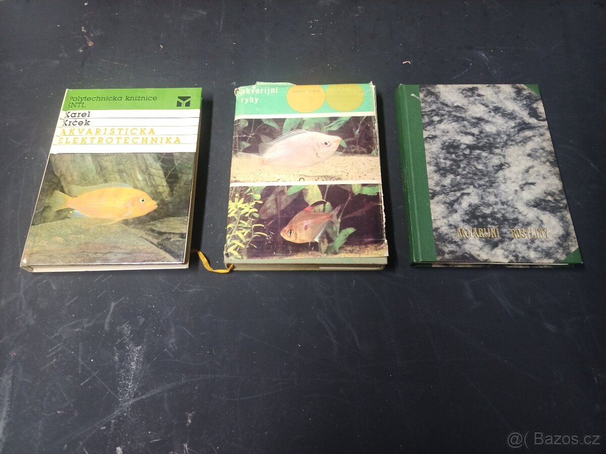 Staré knihy o akvaristice