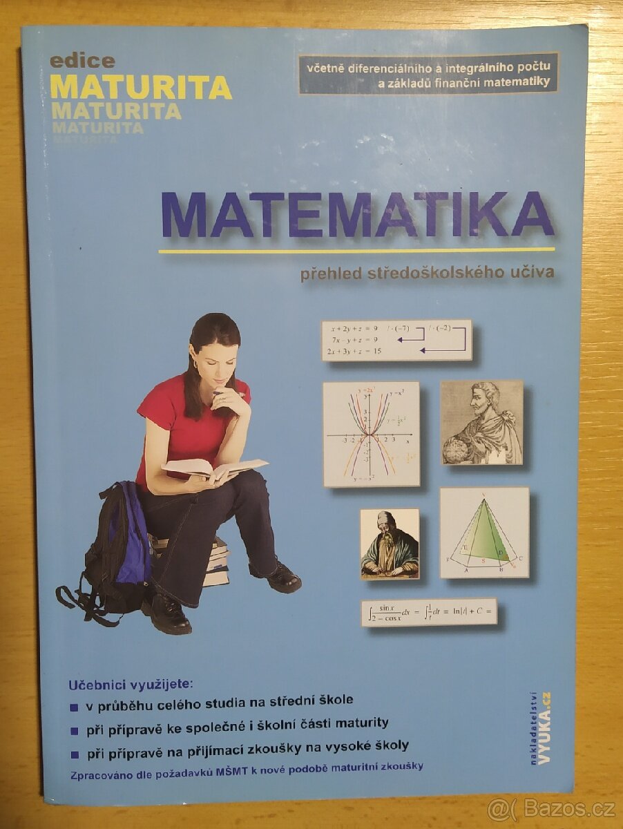 Matematika – přehled středoškolského učiva