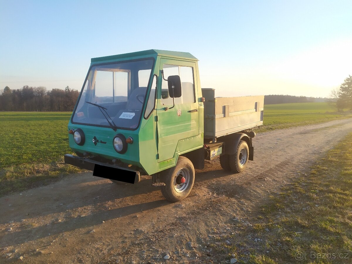 Doprava s Multicar M25 sklápěč