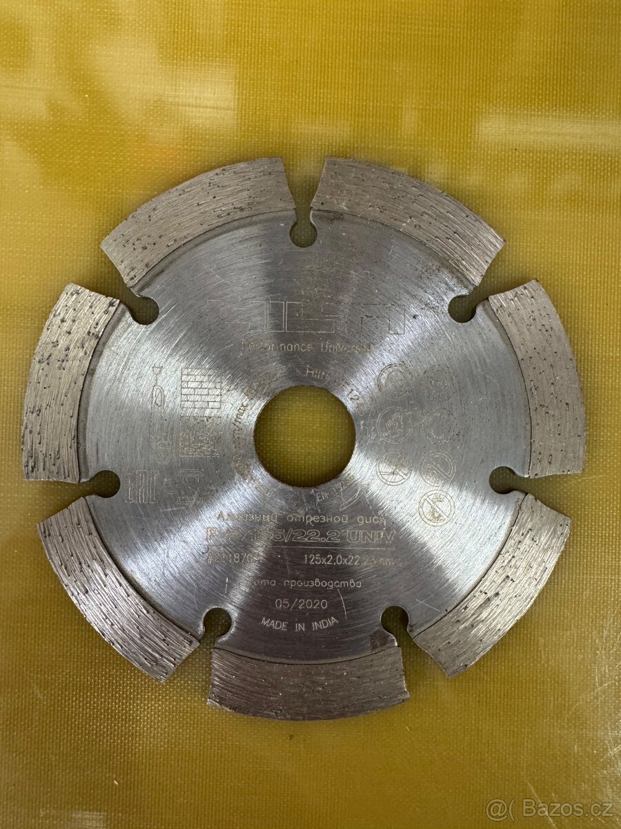 Diamantový řezný a brusný kotouč HILTI 125mm