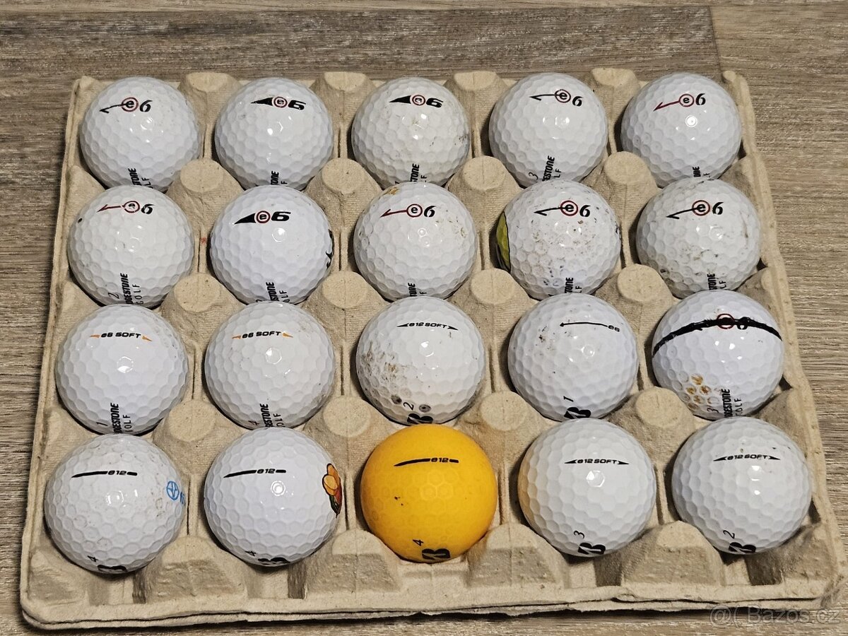 Golfové míčky Bridgestone mix