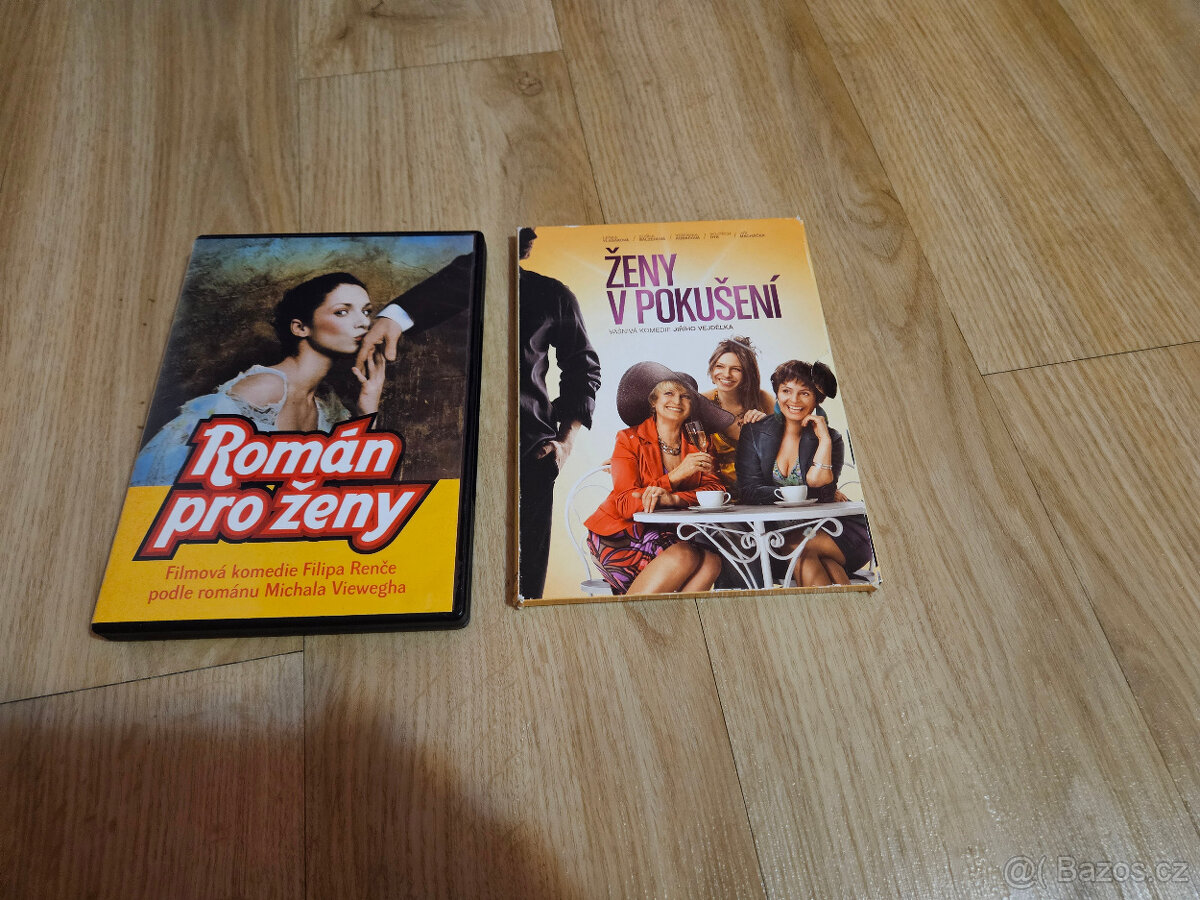 DVD Román pro ženy Líbáš jako bůh