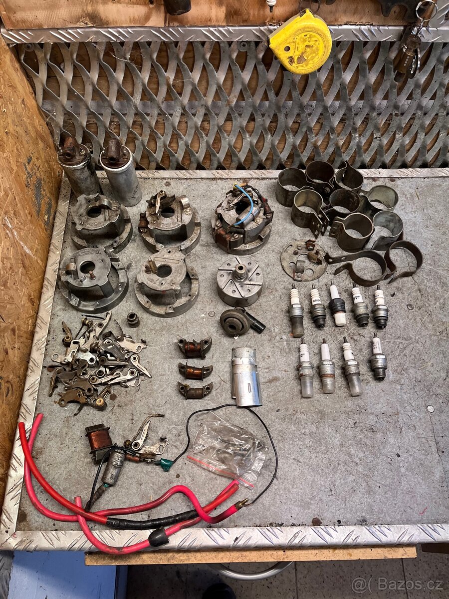 Díly k elektroinstalaci jawa pionýr/mustang