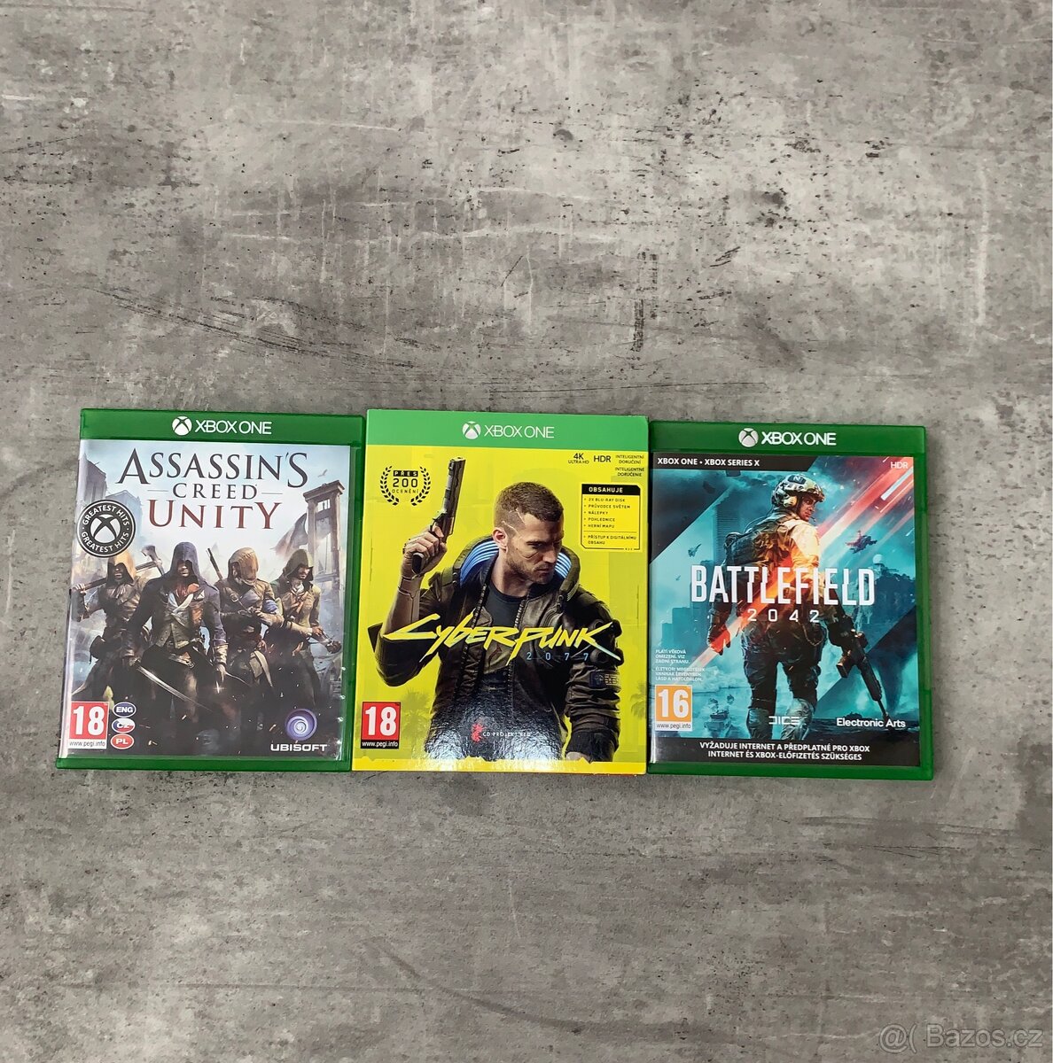 Prodám hry na Xbox One