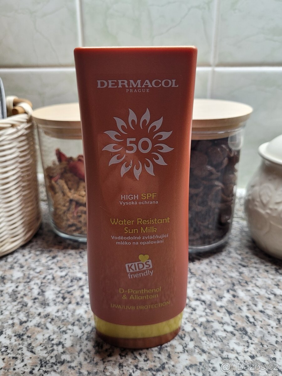 Nové mléko na opalování s SPF 50 zn. Dermacol, 200 ml