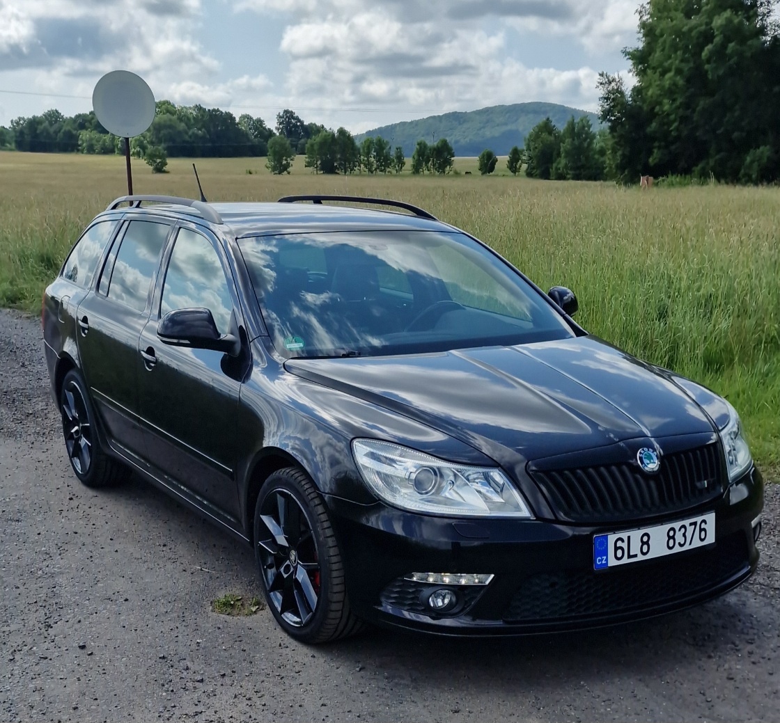 Octavia RS 2,0TSi 147kW, rv 2012, 165tkm