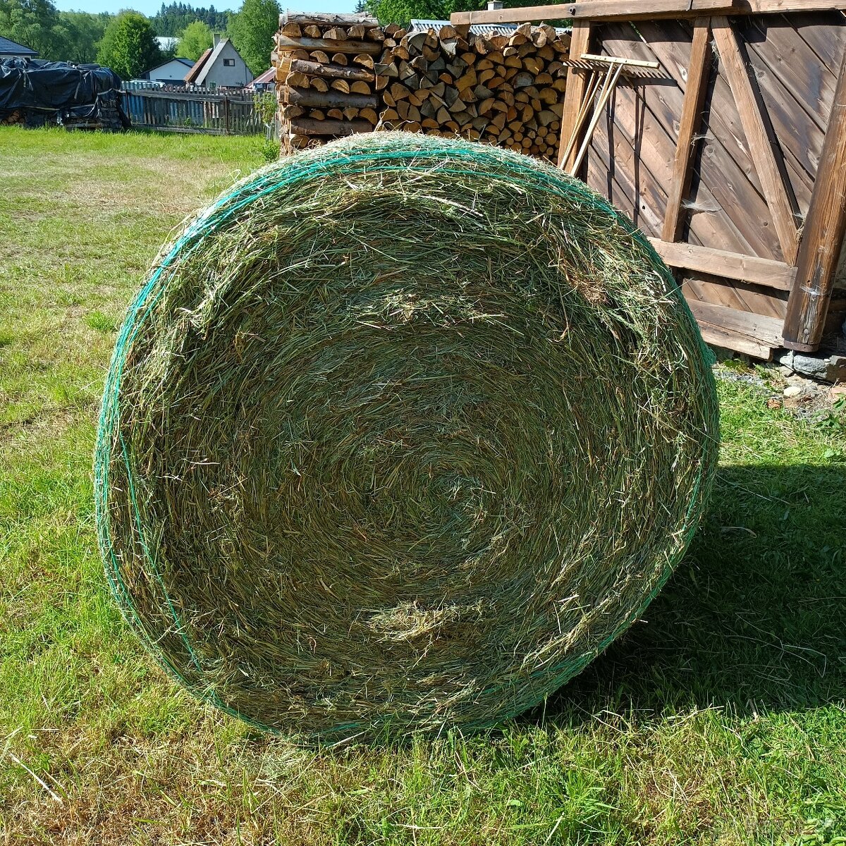 Balíky sena