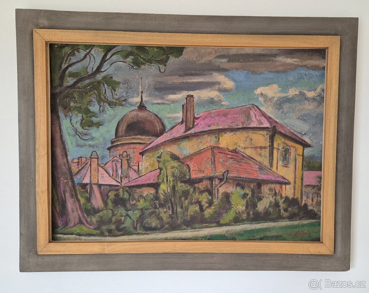 František Viktor Mokrý - Zámek ve Veltrusích (okolo 1940)