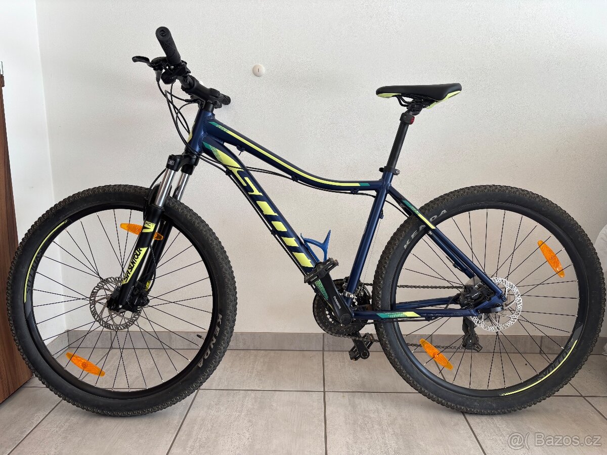 Dámské horské kolo Scott Contessa 730 dark Blue/teal 2018