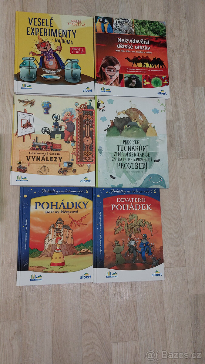 Knihy - pohádky pro děti, česko-anglické pohádky