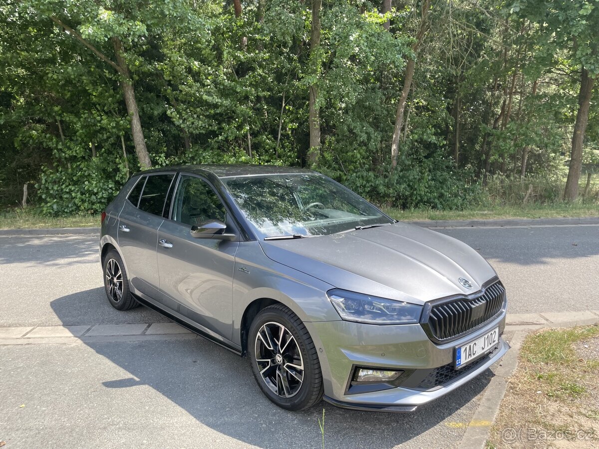 Škoda Fabia 1.0 TSI MONTE CARLO ZÁRUKA