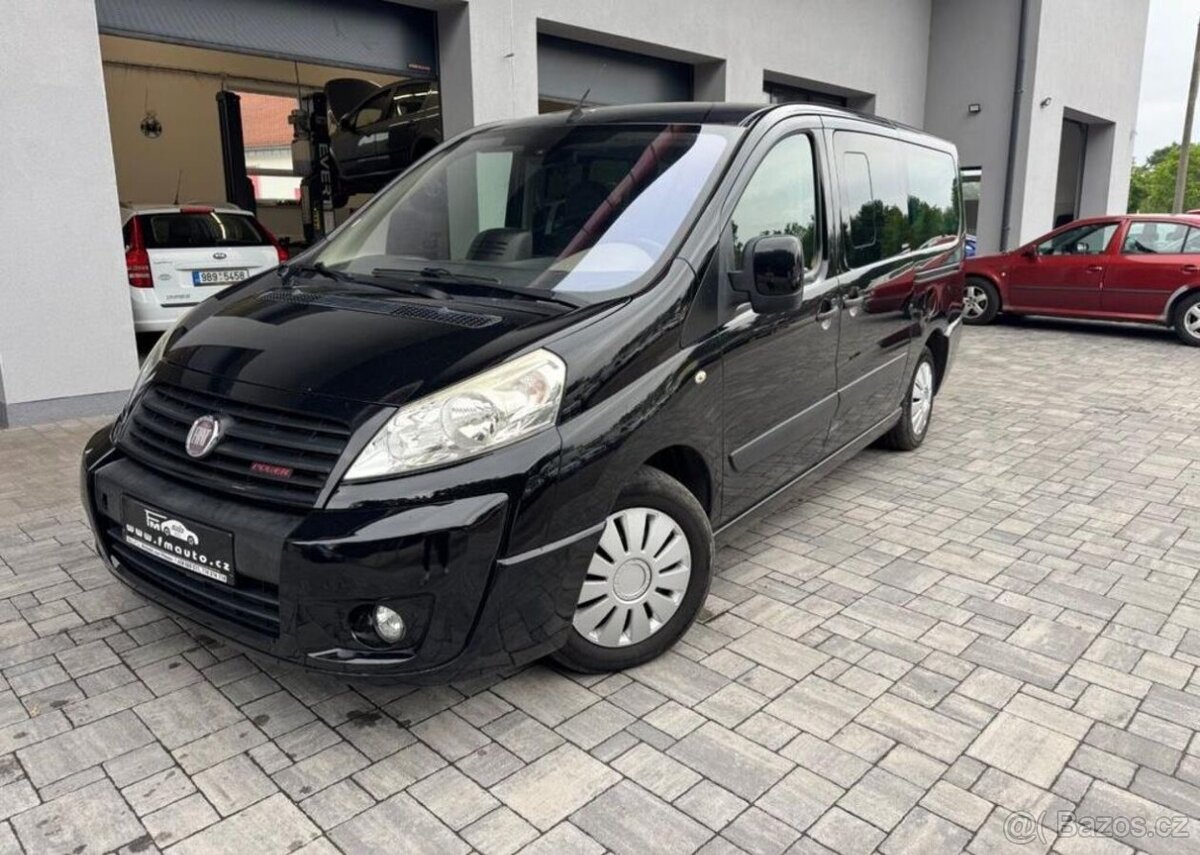 Fiat Scudo 2.0 JTD MultiJet 6 MÍST nafta manuál 120 kw