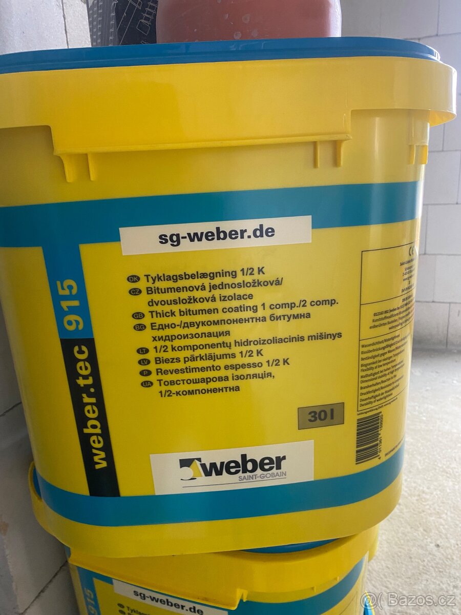 Prodám 2× Weber.tec 915 (30 l) – NOVÉ, originální balení 🔹