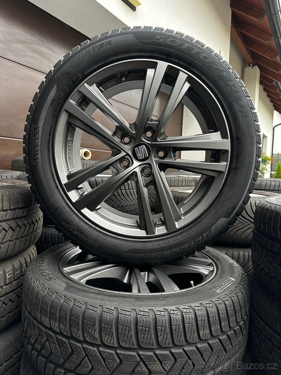 Alu kola 5x112 r17 s pneu (ate17)