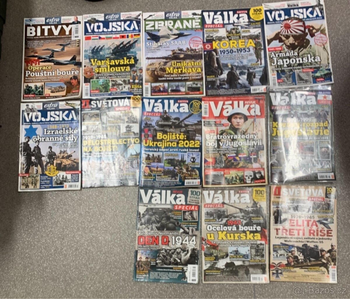 Časopisy Válka