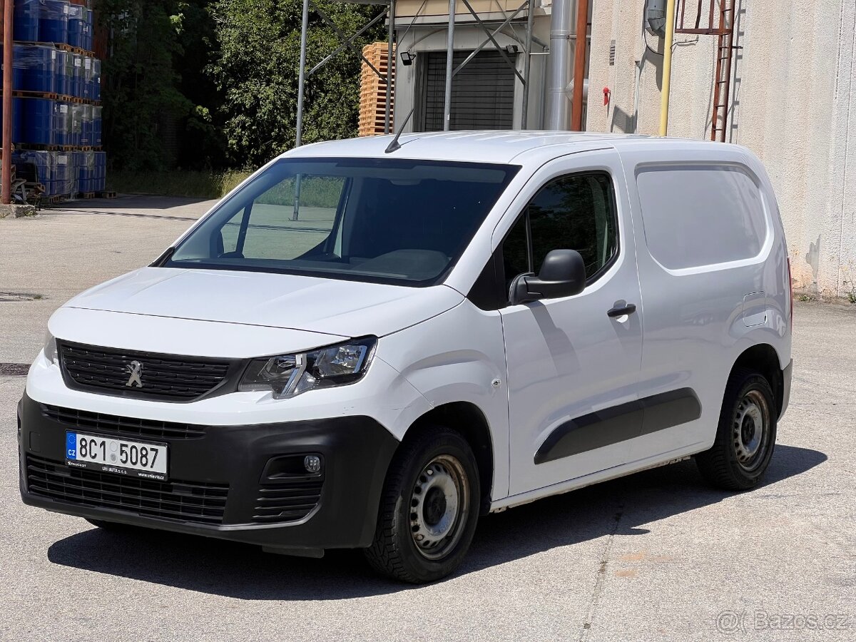 Peugeot Partner 1.6hdi 73kw 2019 Nová stk, odpočet DPH
