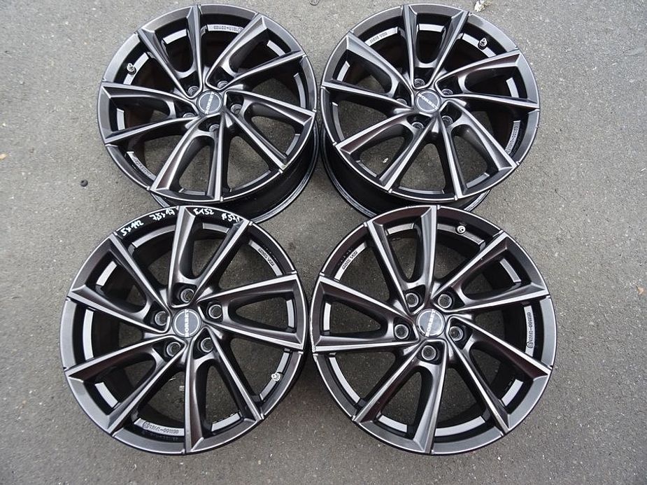 Alu disky origo Borbet, 17", 5x112, ET 52, šířka 7,5J