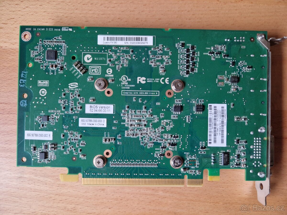 Quadro FX 580