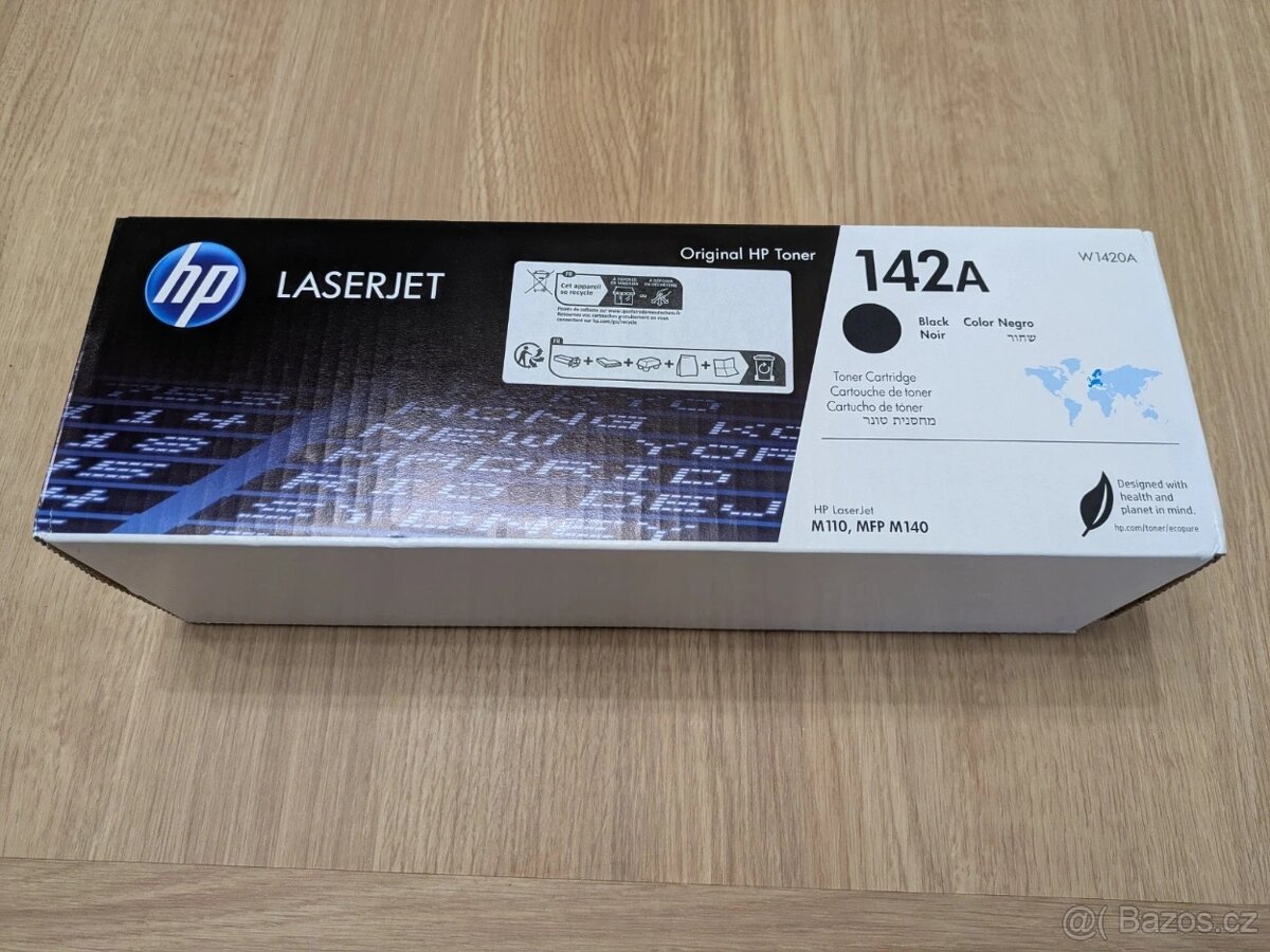 Nový toner HP 142A Černá