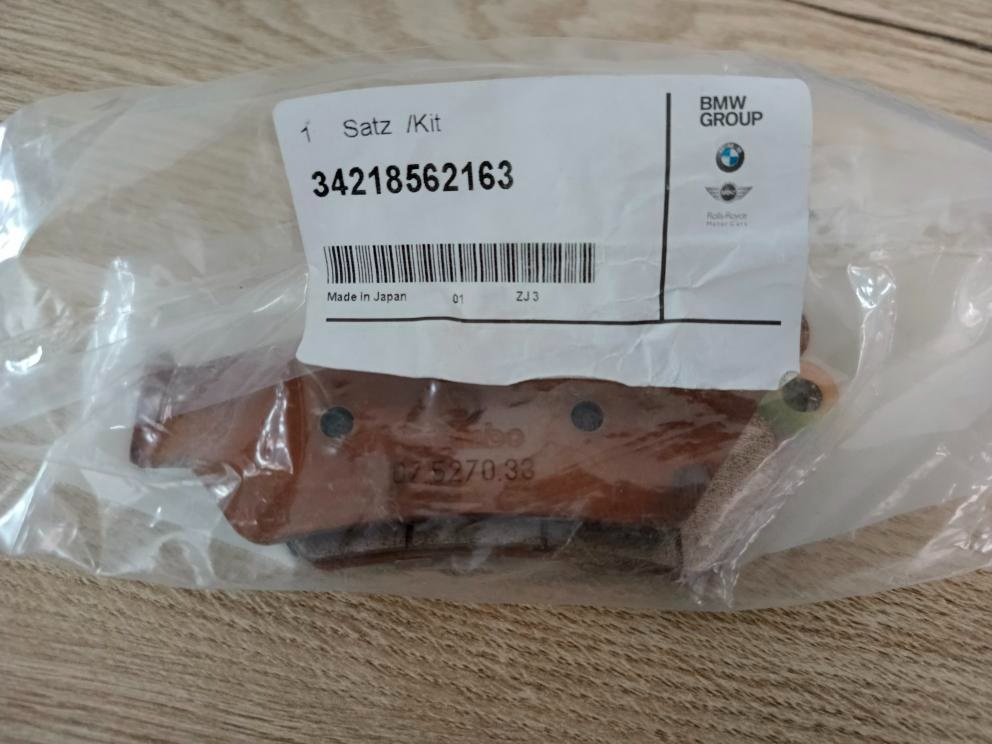 Zadní desky BREMBO pro BMW R1250GS/A R1200GS/A LC