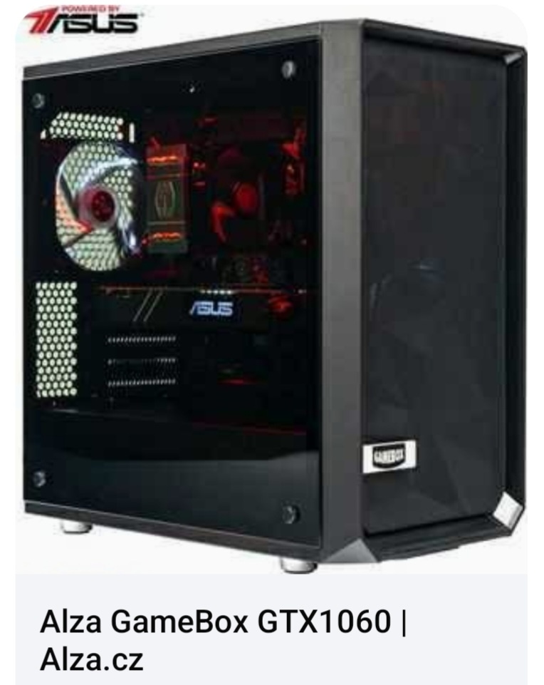 PC Alza GameBox gtx1060