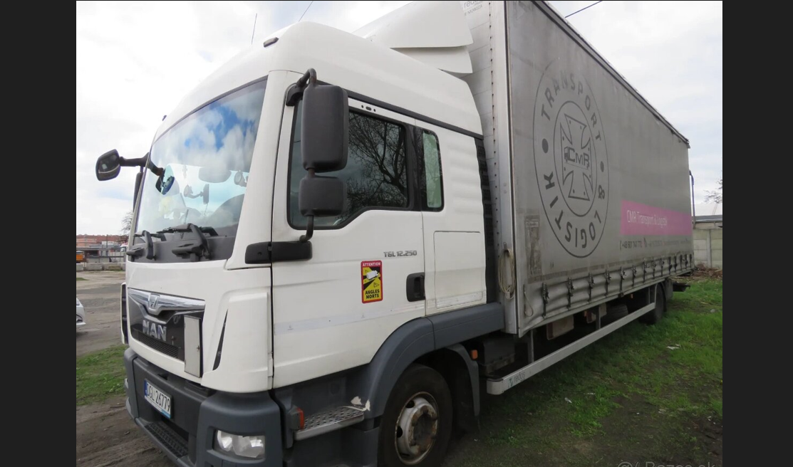 ROZPREDAM MAN TGL 8.180 EURO VI