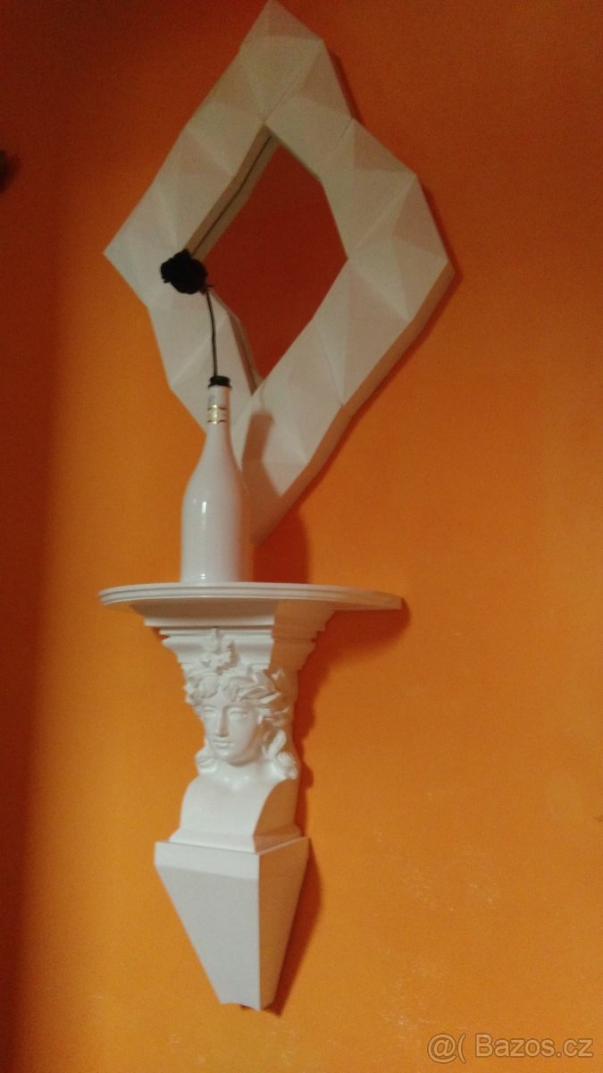 Velký Secesní , dřevěný , stolek