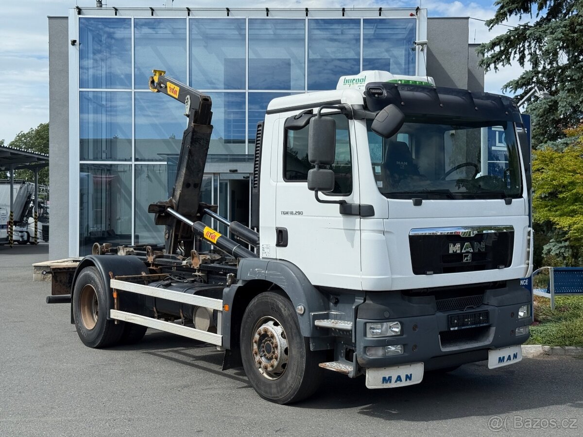 MAN TGM18.290 EURO 5 kontejnerový