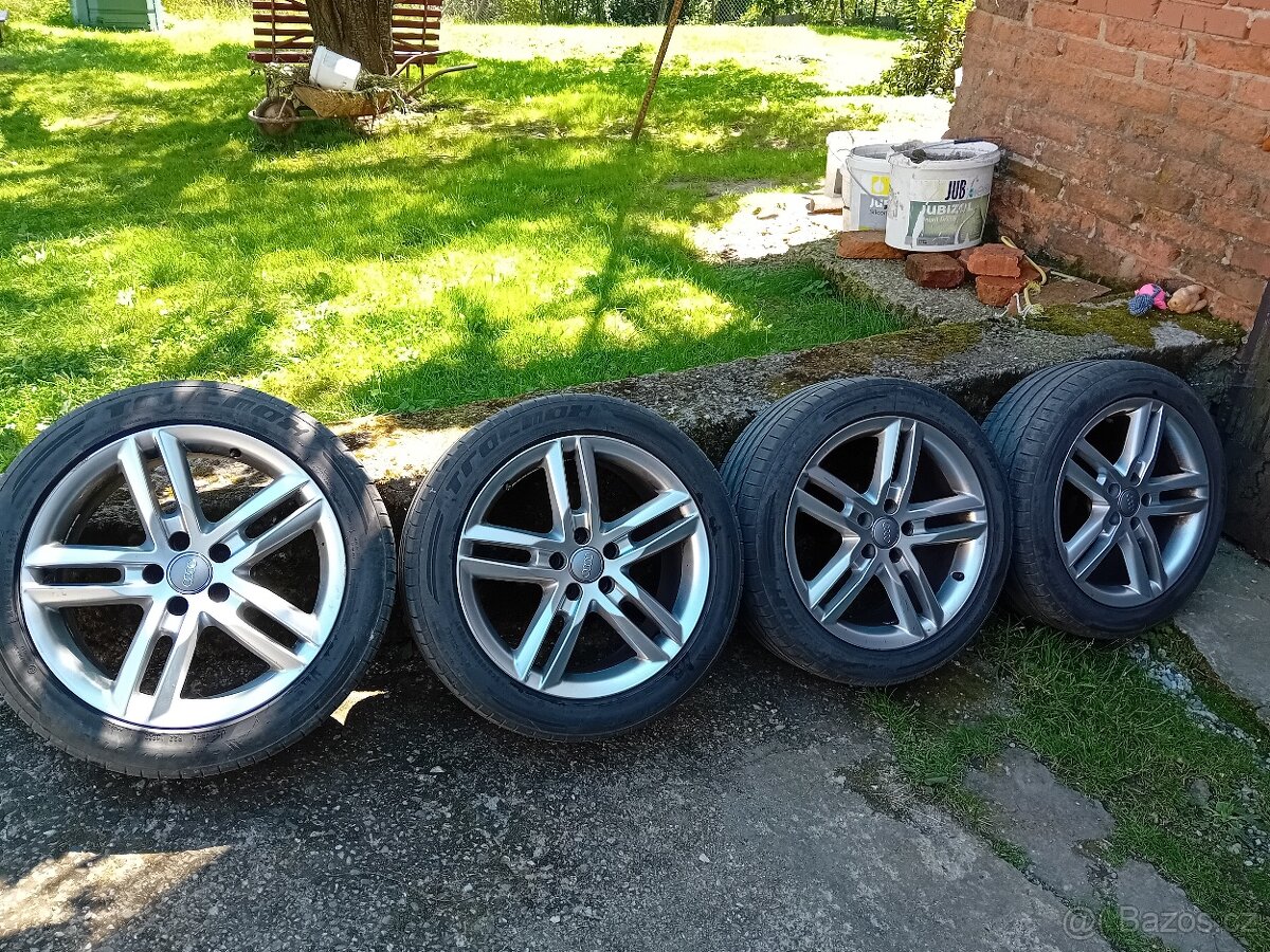Prodám sadu alu kol Audi R18
