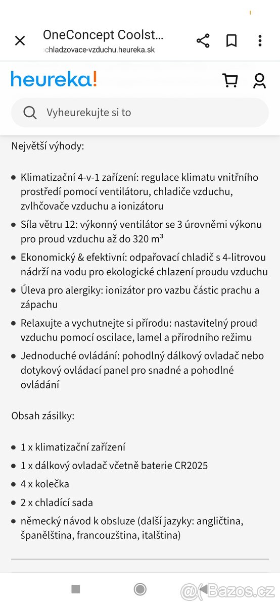 Zvlhčovač vzduchu