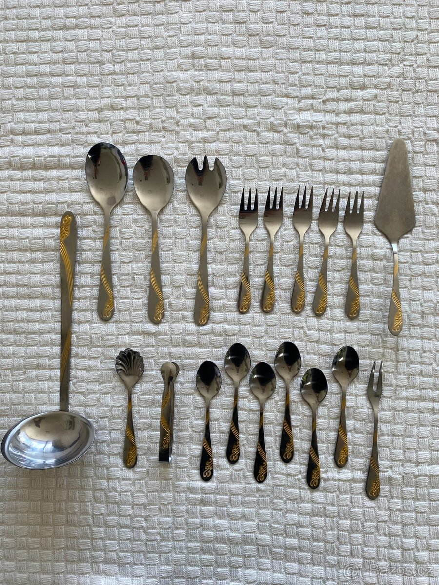 Příbory ocelové nerezové - mix