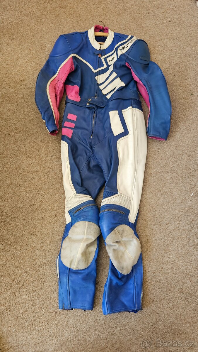 Kožená kombinéza retro