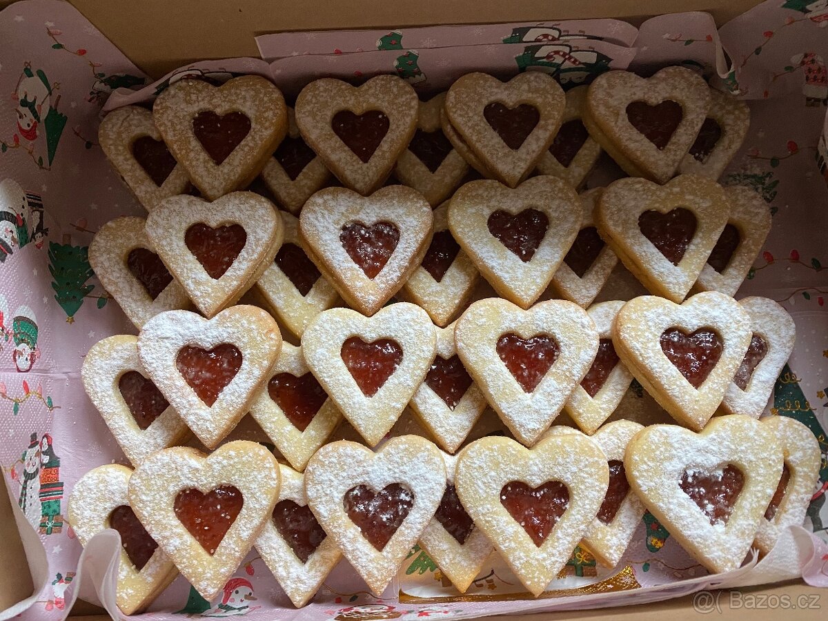 Vánoční linecké cukroví